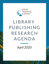 Library Publishing Research Agenda