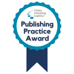 Publishing Practice Award seal
